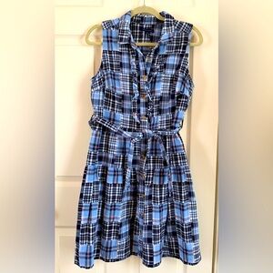 Tommy Hilfiger madras dress.